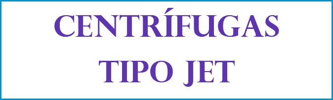 CENTRÍFUGAS tipo jet